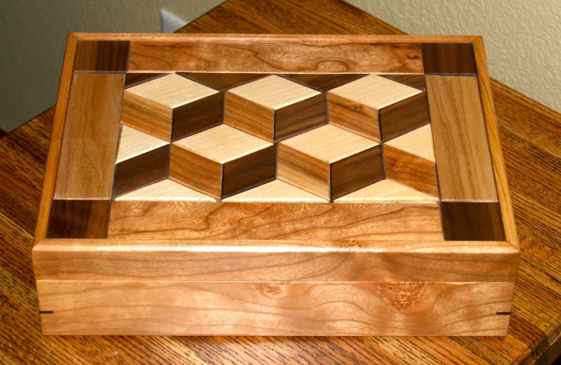 Hand Crafted Keepsake Box by Cannon Custom Woodworking LLC 