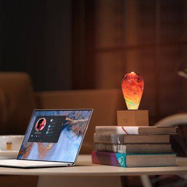 Custom Made Ep Light Ambient Led Table Lamp, Home Decorations, Unique Gifts - Nebula