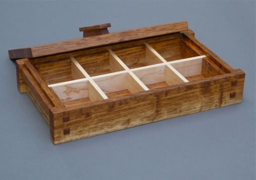 Custom Made English Oak Jewelry Box