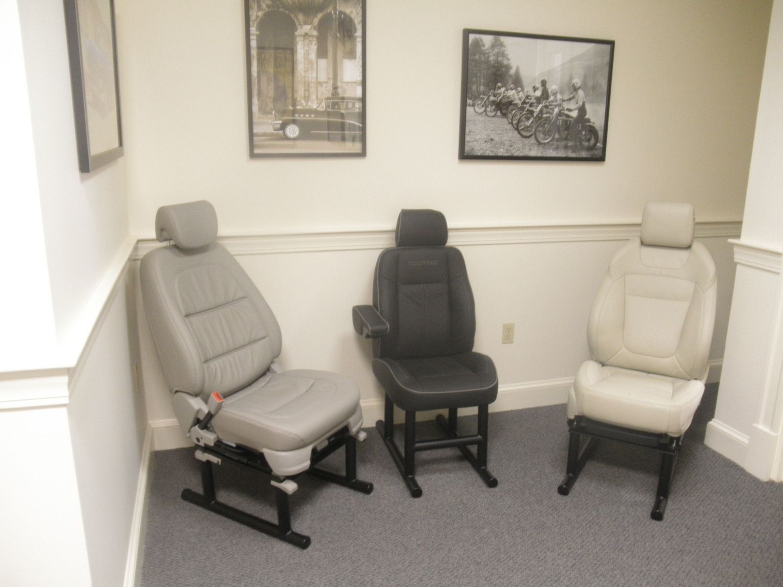Custom Made Automotive Office Chairs by KMR WERKES