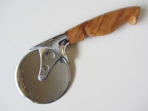 Custom Made Pizza Cutter  - Stainless Steel - European Knife Handle Design
