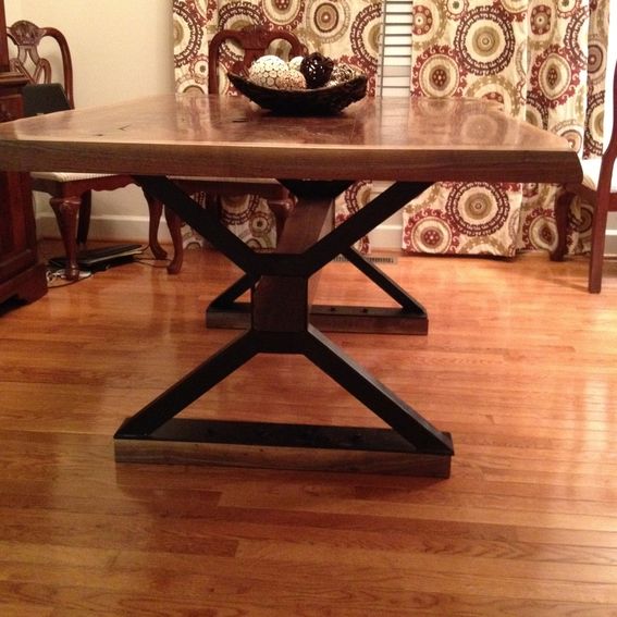 Hand Made Live Edge Dining Room Table by Southern Wood Design ...