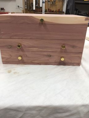Custom Made Jewelry Box-Aromatic Red Cedar