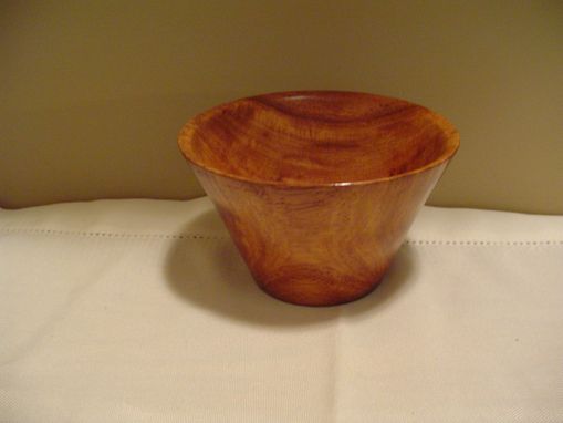 Custom Made Bowl Made From South American Rosewood