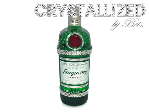Custom Made Custom Crystallized Liquor Bottle Gin Wine Scotch Vodka Alcohol Bling European Crystals Bedazzled
