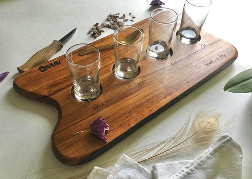 Custom Made Personalized Serving Tray, Charcuterie Board, Or Spirits Tray For Weddings