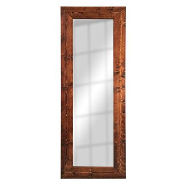 Custom Made Floor Mirror — Solid Wood Full Length
