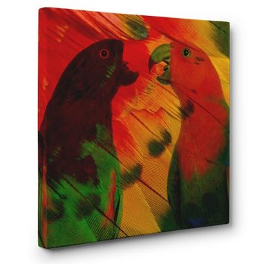 Custom Made Parrot Canvas Wall Art