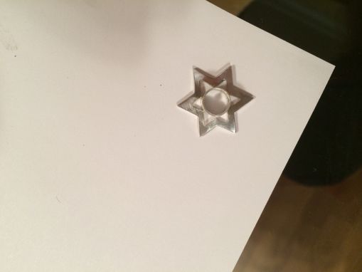 Custom Made Sterling Silver Star Of David Pendant