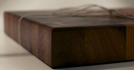 Custom Made End Grain Walnut And Maple Wood Cutting Board