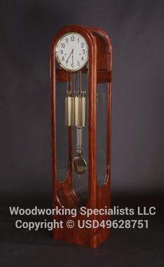 Custom Made Contemporary Grandfather Clock