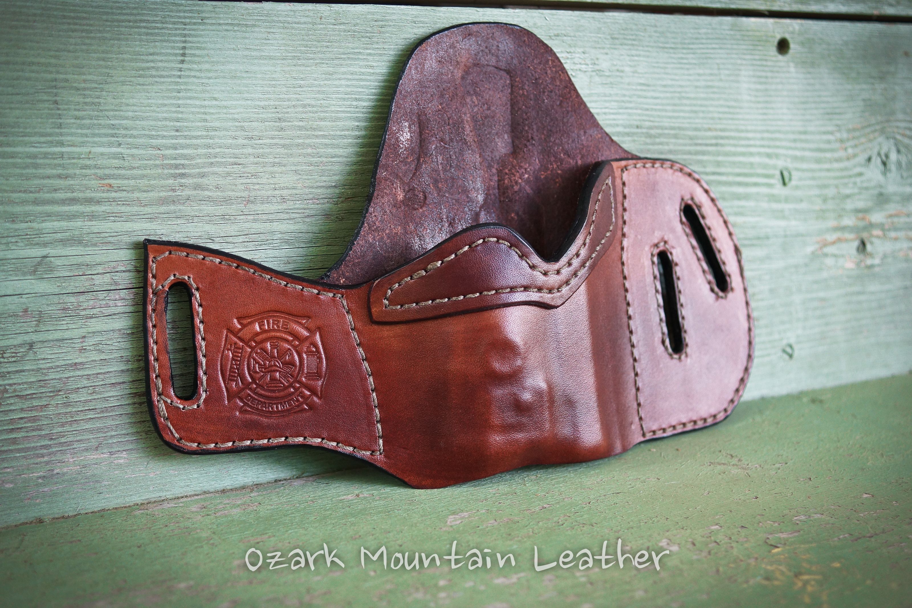 Buy Hand Made Leather Gun Holster, made to order from Ozark Mountain ...