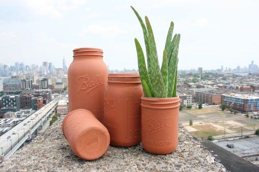 Custom Made Mason Jars | Terracotta