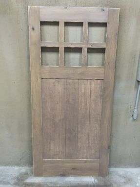 Custom Made Wood Barn Doors