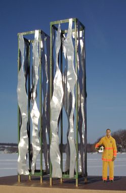 Custom Made "Eternal Clouds," 9/11 Memorial Sculpture Custom Sized