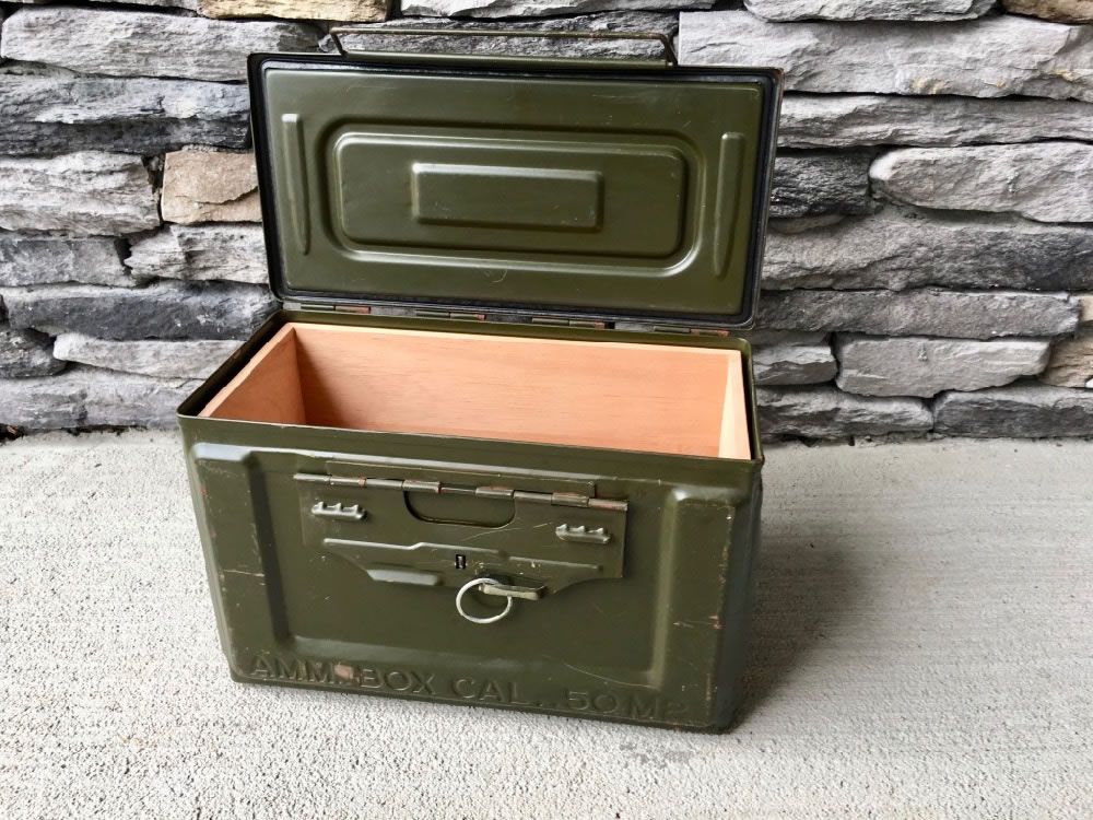 Sold At Auction: VINTAGE 81MM MORTAR AMMO BOX, SNAP ON, 59% OFF