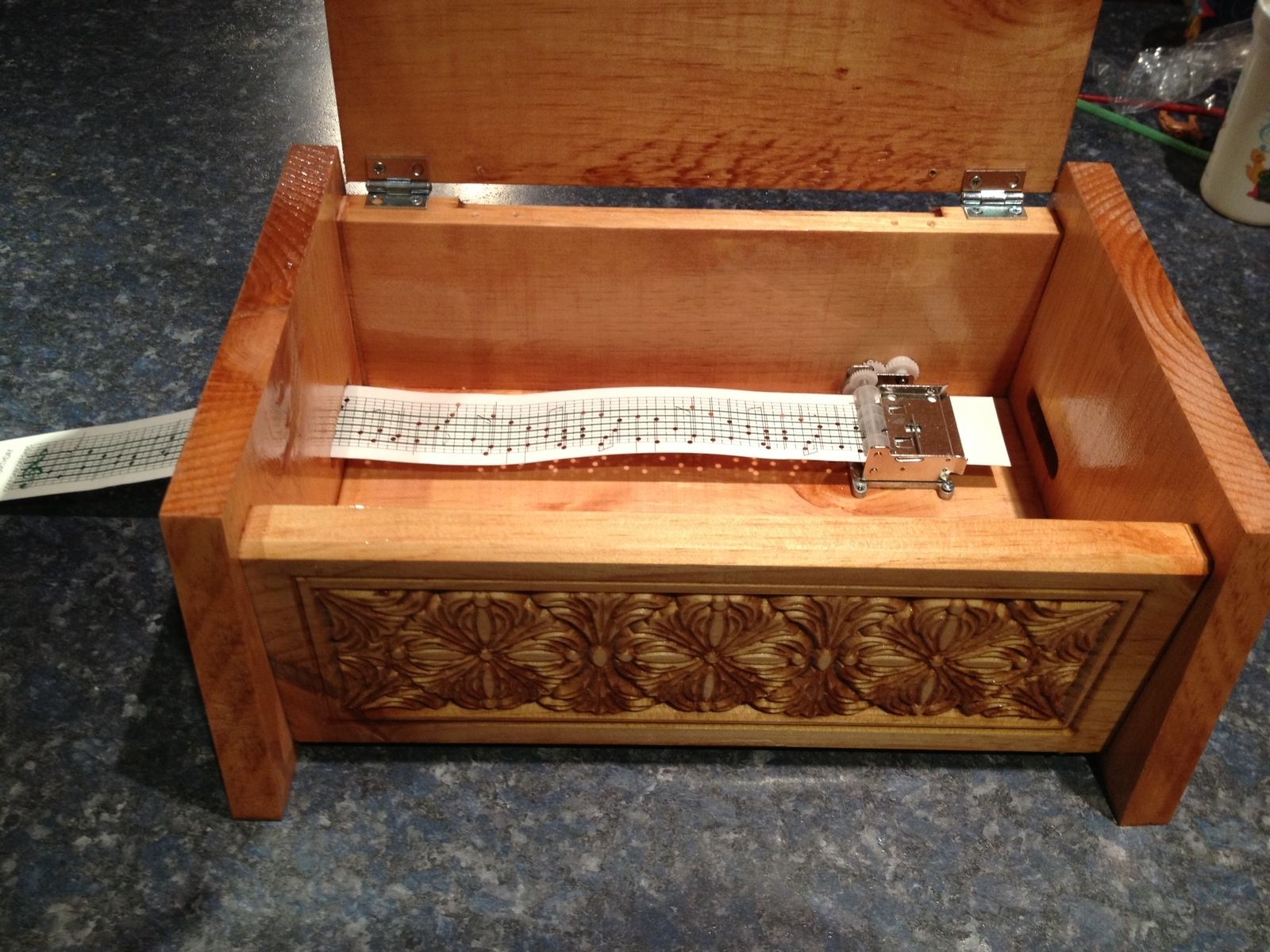 Handmade Custom Music Box by RAS Woodworking