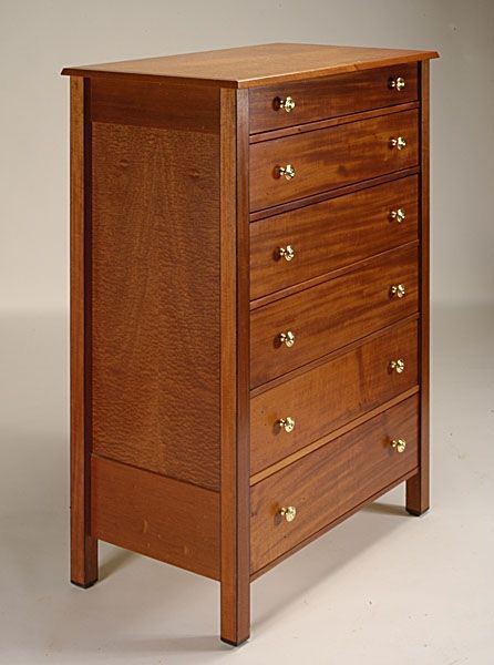 Hand Made Mahogany And Sapele Bedroom Furniture by Neal Barrett ...