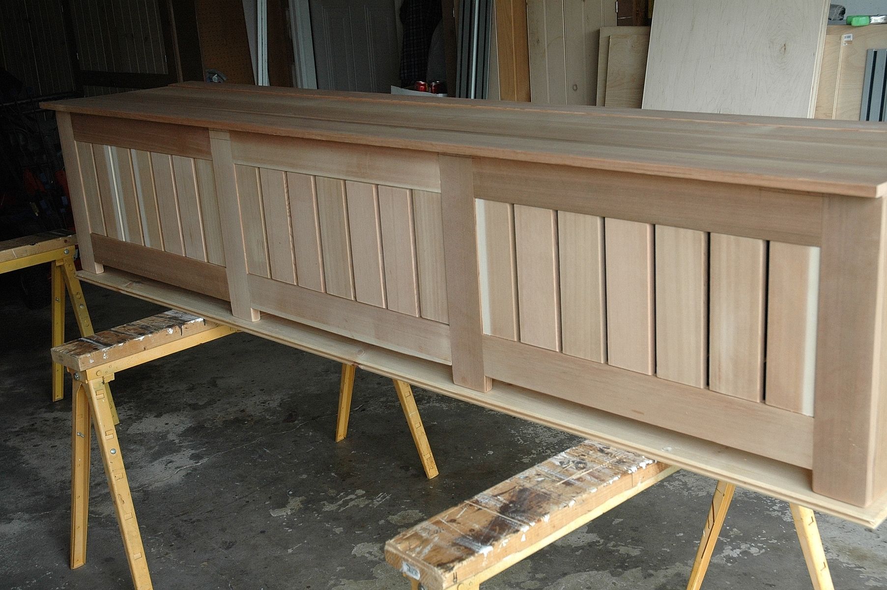 Hand Made Cedar Storage Bench by WoodenItBeNice