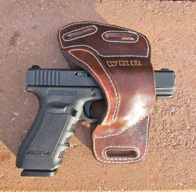 Custom Made Personalized Leather Gun Holster