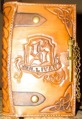 Custom Made Hand Tooled Leather Bible/Journal Cover