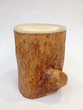 Custom Made Apple Stump Side Table