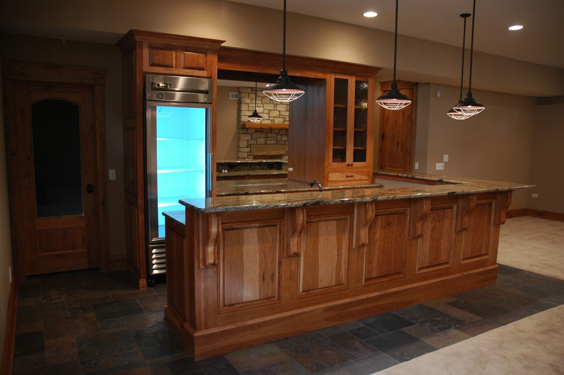 Custom Hickory Cabinets By Custom Corners Llc Custommade Com