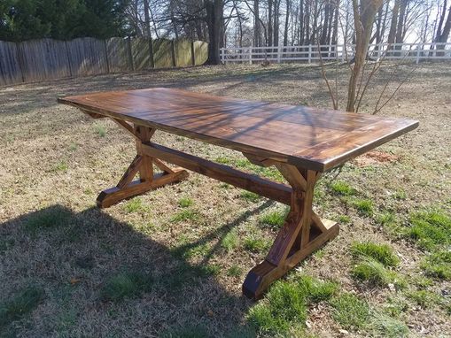 Custom Made Oxford Trestle Style Table