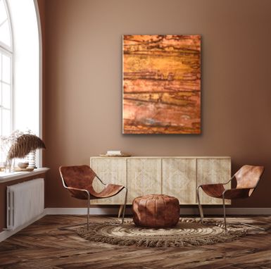 Custom Made As Time Goes By- Copper Wall Mural