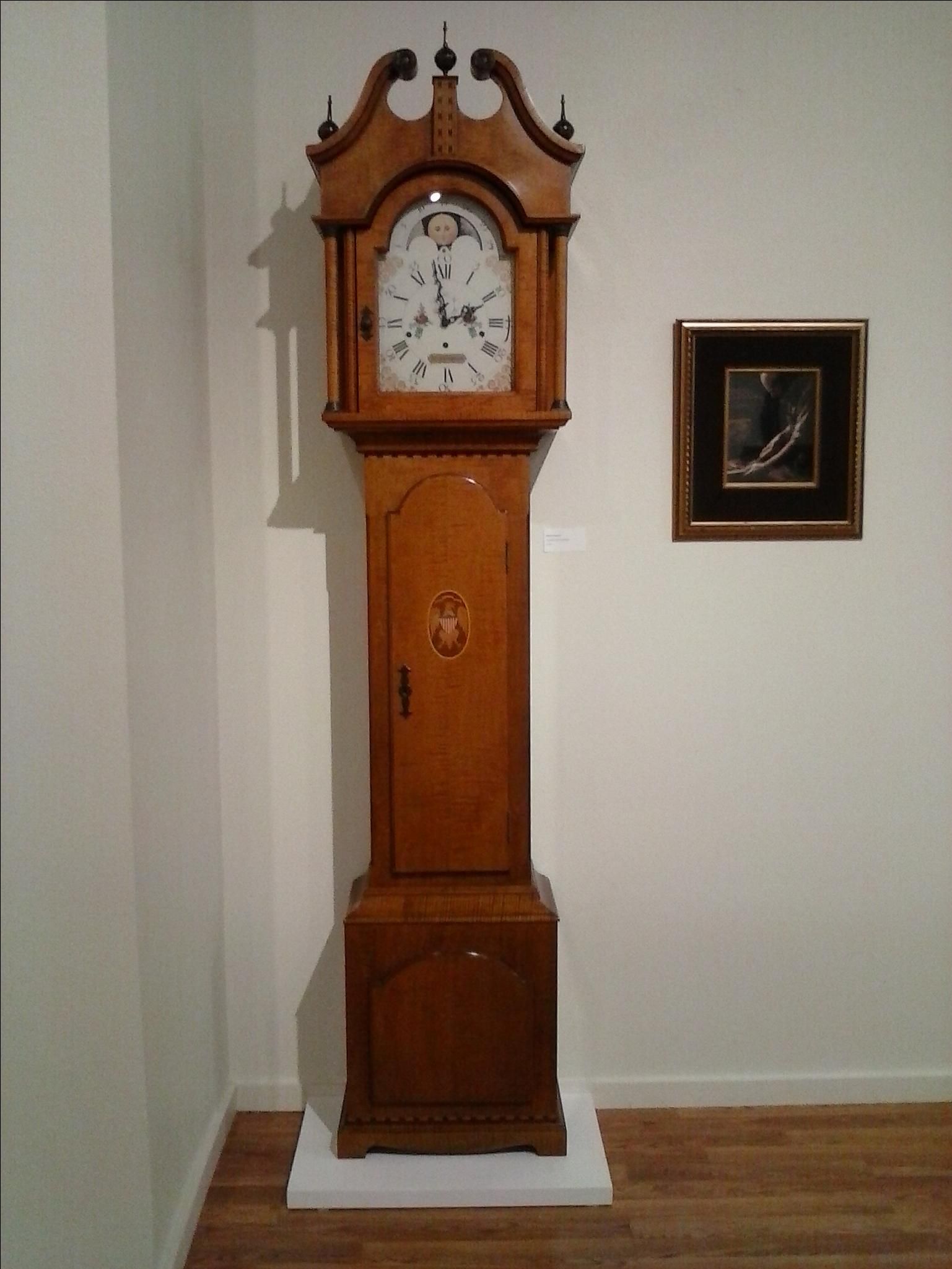 Handmade Federal Style Grandfather Clock Reproduction By Ed