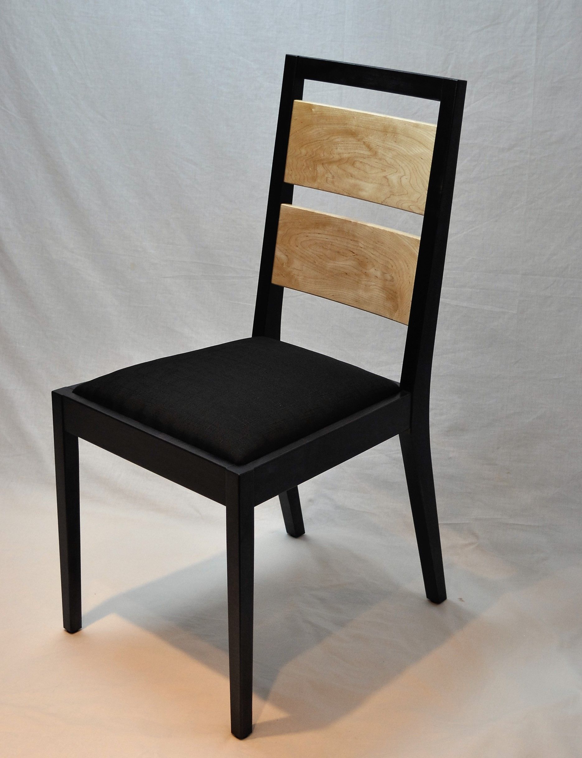 Hand Made Modern Dining Chair by Glessboards