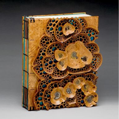 Custom Made Handmade Art Book "Tide Pools"