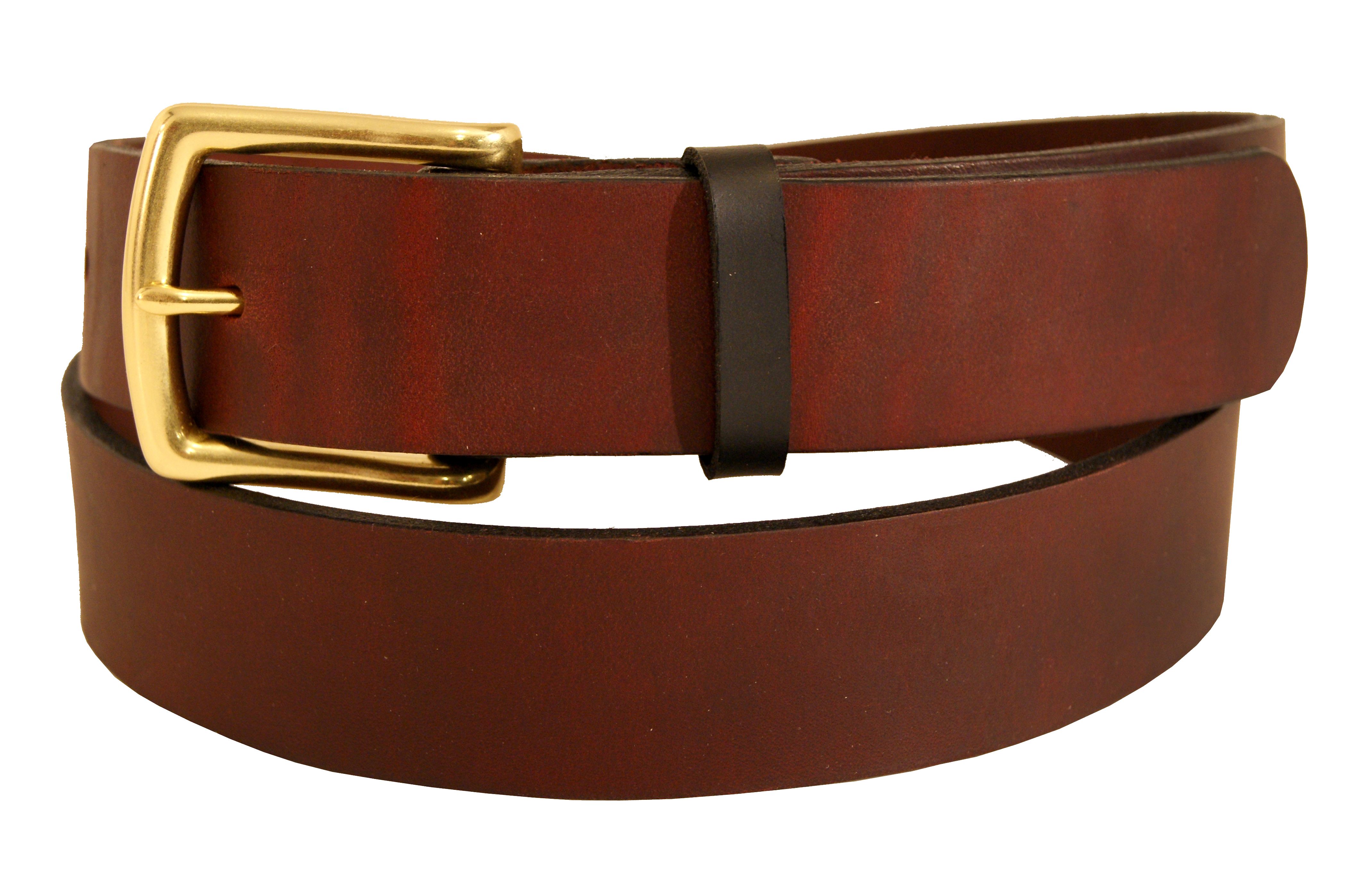 Buy Hand Crafted Latigo Leather Belt - Black Or Burgundy, made to order ...