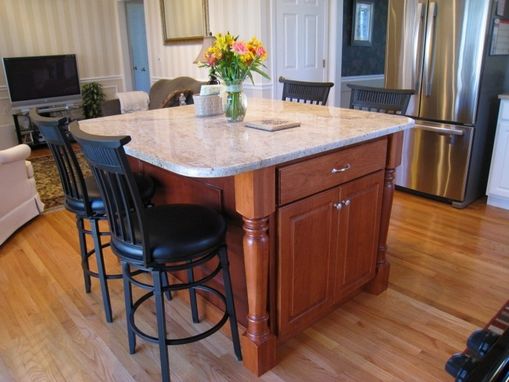 Custom Made Kitchen Island - Cherry