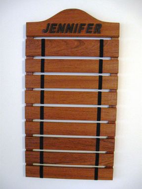 Custom Made Karate Belt Display