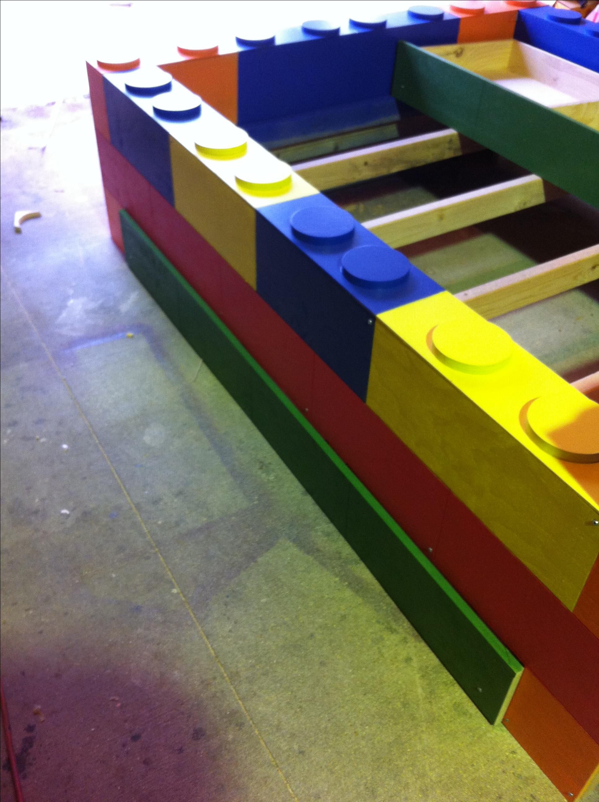 Buy Hand Made Lego Bed For Kids, Childs Lego Bed, made to order from