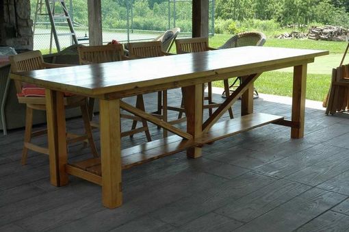 Custom Made Large Farm Table