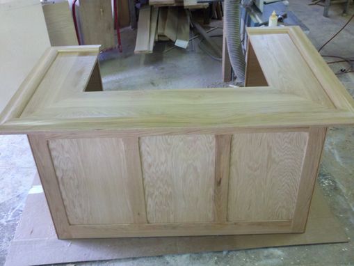 Custom Made Oak Bar