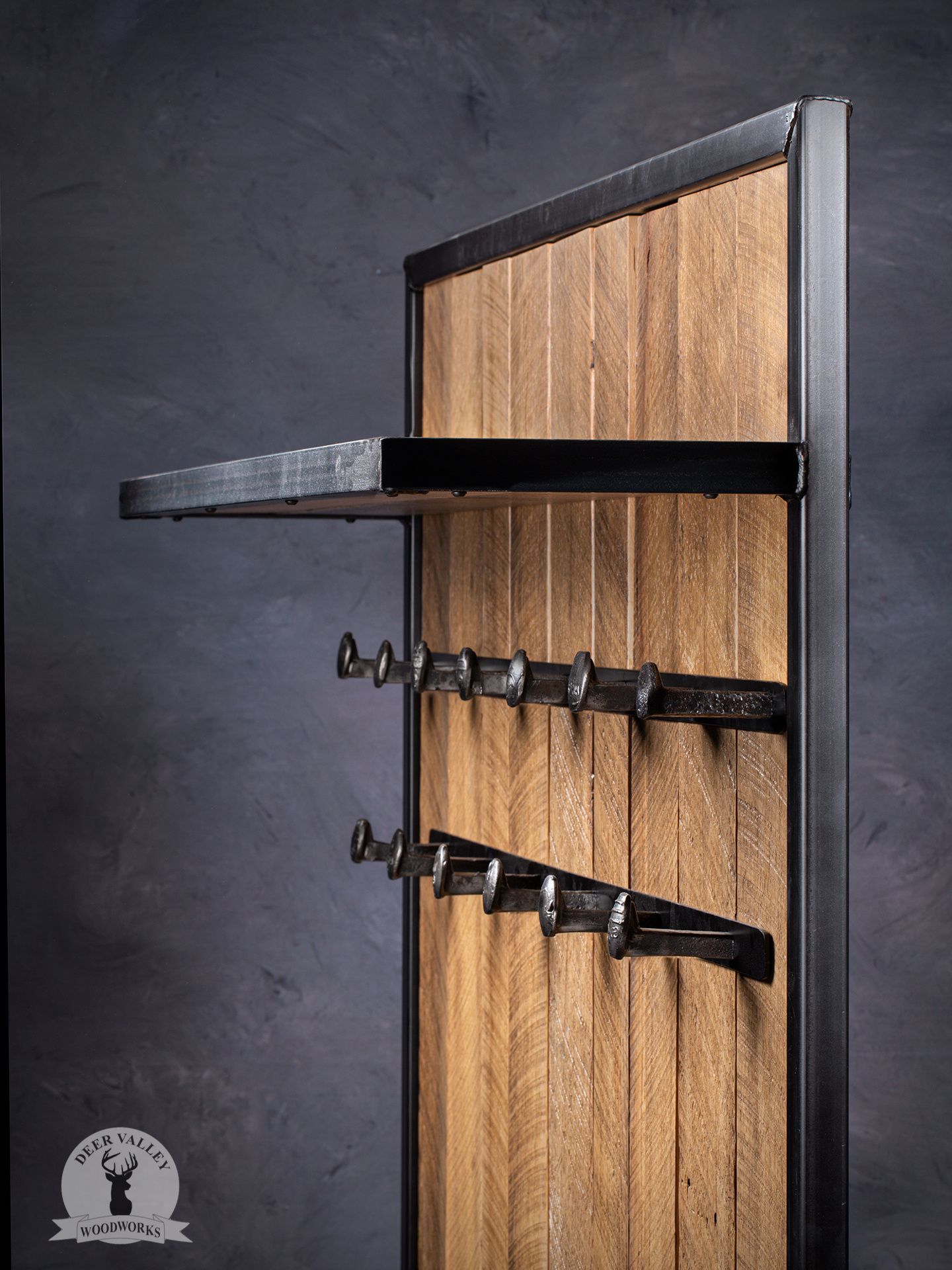 Buy Custom Made Reclaimed Barnwood Hall Tree, Reclaimed Wood Hall Tree