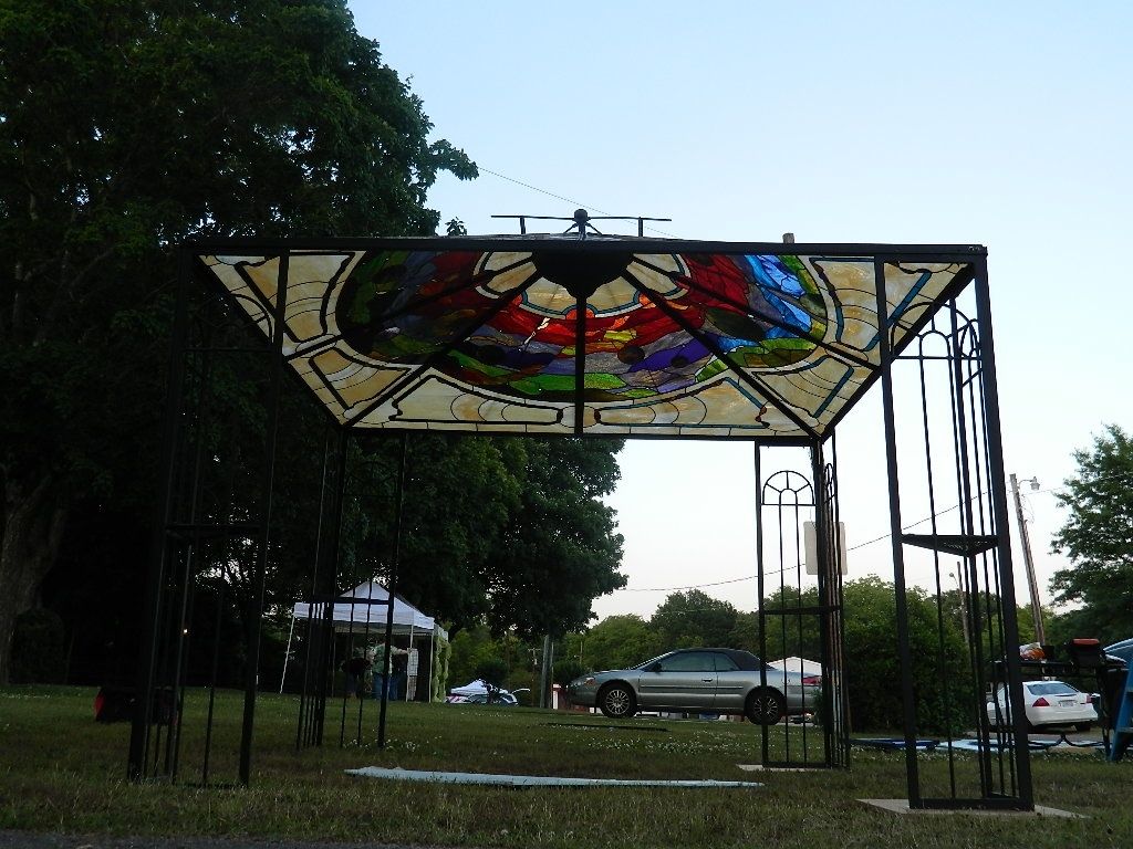 Custom Leaded Glass Door Panels By Big Glass Art Llc