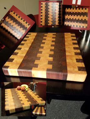 Custom Made Custom Cutting Boards Walnut, Maple, Cherry And Oak