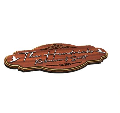 Custom Made Personalized Wood Signs Carved Hand Detailed