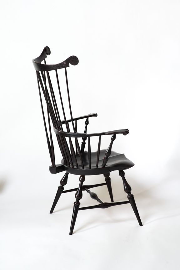 Custom Made Comb Back Windsor Chair by Luke A. Barnett Chairmaker ...