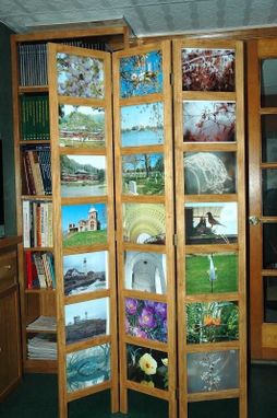 Custom Made Folding Screen For Photographs