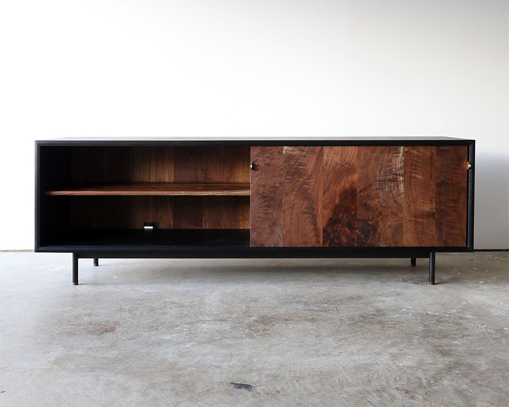 Handmade Char Credenza by Bolster Furniture & Design