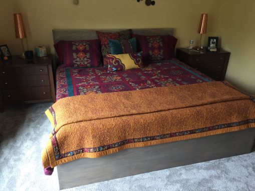 Custom Made No Shake Or Skweek Simple Straight Lines Contemporary Bed
