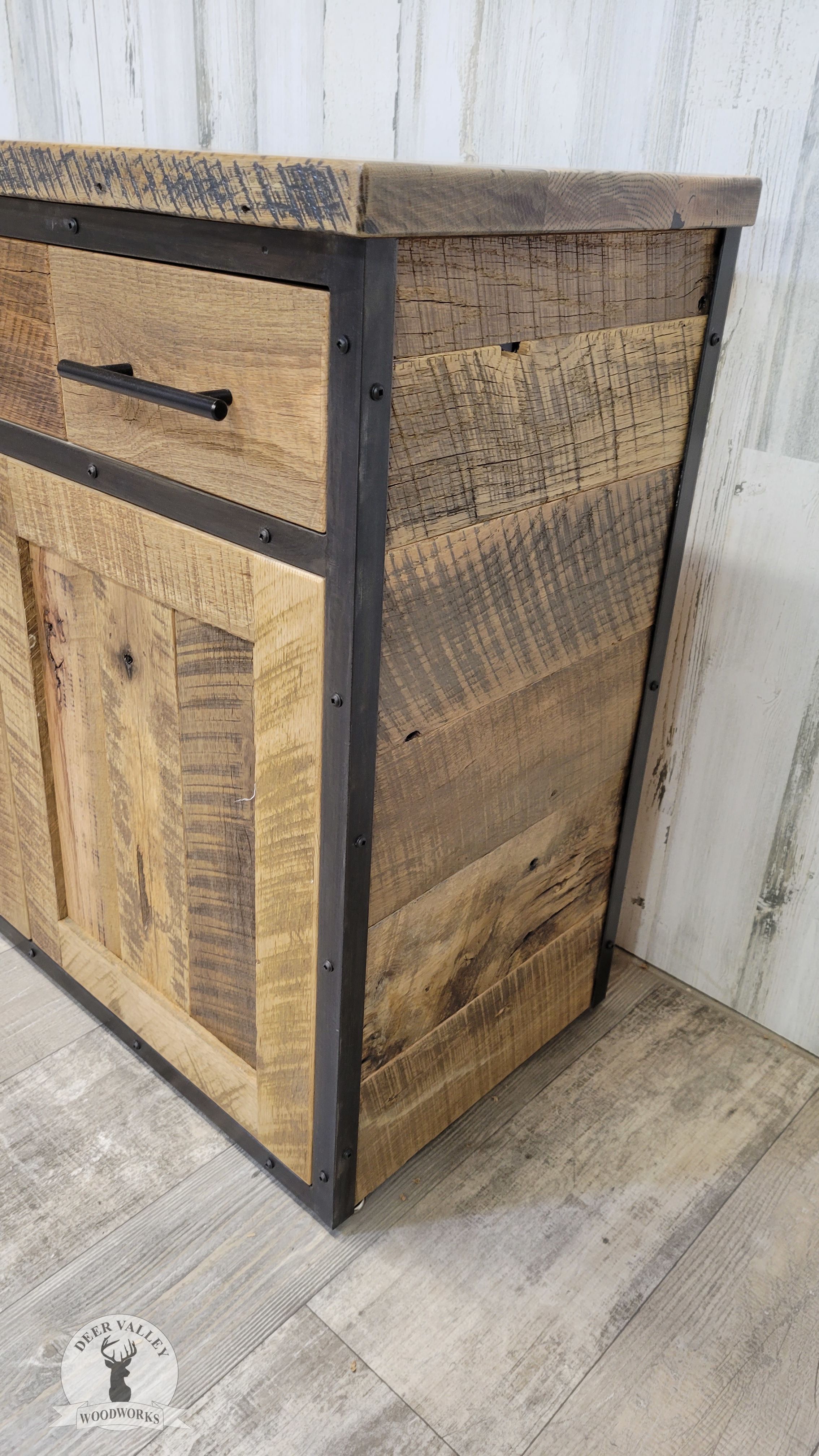 Buy Handmade Reclaimed Barnwood Credenza, Credenza, Office Credenza