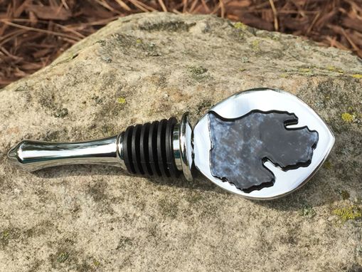 Custom Made Design Your Own State Wine Stopper