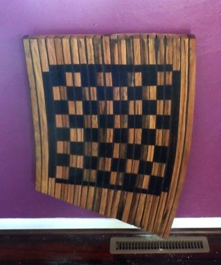 Custom Made Checkerboard Table