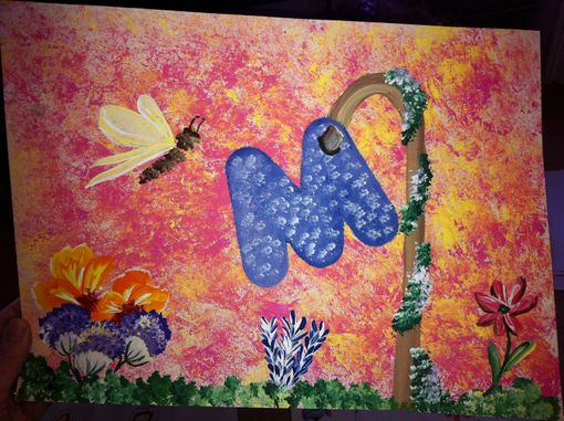 Custom Made Personalized Initial Paintings